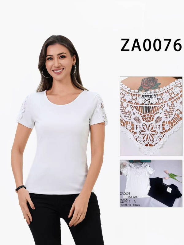 Bluzki damskie Roz S/M-L/XL , Mix Kolor Paczka 10 szt 1